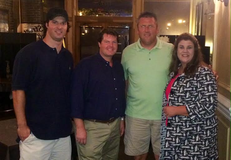 (Picture Left to Right) Matt Young, Jamie Bigelow, Mark McCluskey, Dawn White